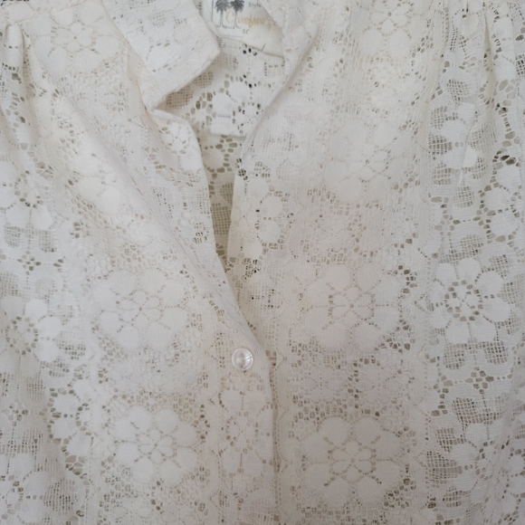 Ladies Open Weave Blouse - Picture 3 of 6